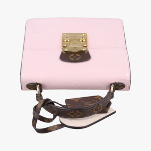 Pre-owned Louis Vuitton Spring Street PM ROSE BALLERINE Vernis×Monogram Canvas M90468 shoulderbag | stylenewstar