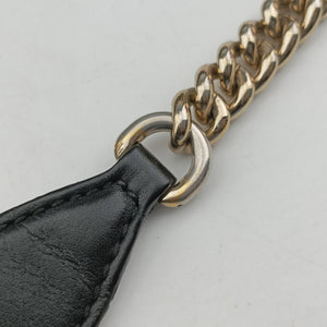 Pre-owned Gucci Emily Black Leather 295402 shoulderbag | stylenewstar