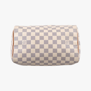 Pre-owned Louis Vuitton Speedy 25 AZUR Damier Canvas N41534 handbag | stylenewstar