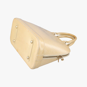 Pre-owned Louis Vuitton ALMA PM CITRINE Vernis M90101 handbag | stylenewstar