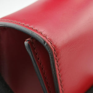 Pre-owned Gucci Sylvie Red Leather 431665 shoulderbag | stylenewstar