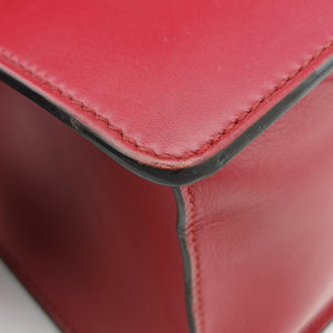 Pre-owned Gucci Sylvie Red Leather 431665 shoulderbag | stylenewstar