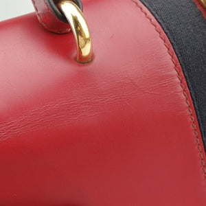 Pre-owned Gucci Sylvie Red Leather 431665 shoulderbag | stylenewstar