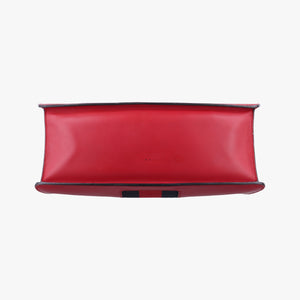Pre-owned Gucci Sylvie Red Leather 431665 shoulderbag | stylenewstar