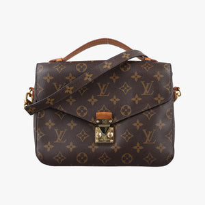 Pre-owned Louis Vuitton Pochette Metis MM Brown Monogram Canvas M44875 shoulderbag | stylenewstar