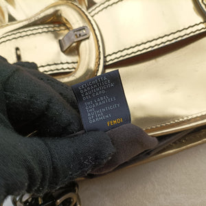 Vintage Fendi B bis Golden patent 8BR551 shoulderbag | stylenewstar