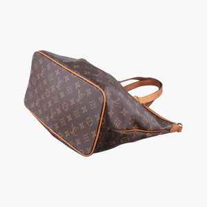Pre-owned Louis Vuitton PALERMO PM brown Monogram Canvas M40145 shoulderbag | stylenewstar