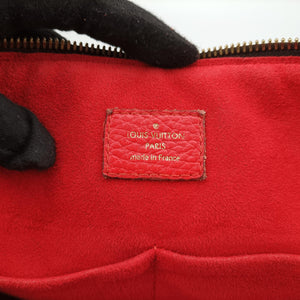 Pre-owned Louis Vuitton RETIRO PM brown×COQUELICOT Monogram Canvas×calf leather M50057 shoulderbag | stylenewstar
