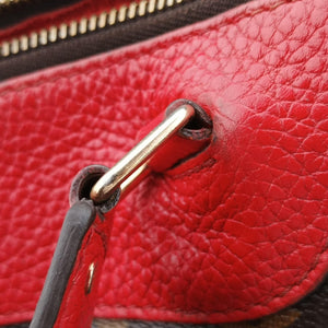 Pre-owned Louis Vuitton RETIRO PM brown×COQUELICOT Monogram Canvas×calf leather M50057 shoulderbag | stylenewstar
