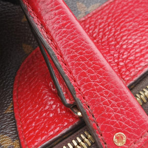 Pre-owned Louis Vuitton RETIRO PM brown×COQUELICOT Monogram Canvas×calf leather M50057 shoulderbag | stylenewstar