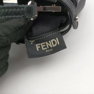 Pre-owned Fendi Micro Peekaboo Black×multi Leather 8M0355 shoulderbag | stylenewstar