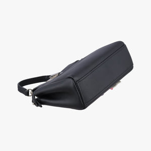 Pre-owned Fendi Micro Peekaboo Black×multi Leather 8M0355 shoulderbag | stylenewstar