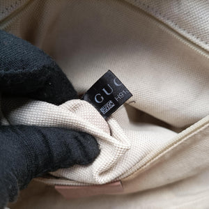 Secondhand Gucci Sukey Beige Canvas×Leather 247902 shoulderbag | stylenewstar