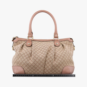Secondhand Gucci Sukey Beige Canvas×Leather 247902 shoulderbag | stylenewstar