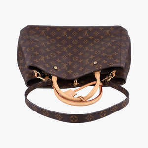 Pre-owned Louis Vuitton MONTAIGNE GM Brown Monogram Canvas M41067 shoulderbag | stylenewstar