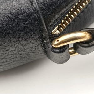 Pre-owned Gucci Soho Navy Leather 308364 shoulderbag | stylenewstar