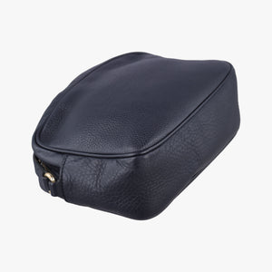 Pre-owned Gucci Soho Navy Leather 308364 shoulderbag | stylenewstar