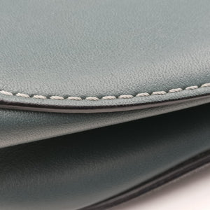 Secondhand Chloe DREW Blue Suede×Leather shoulderbag | stylenewstar
