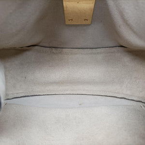 Secondhand Chloe DREW Blue Suede×Leather shoulderbag | stylenewstar
