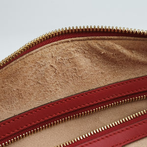 Secondhand Gucci GG SUPREME Heart Embroidered Beige x Multicolour PVC coated canvas×Leather 409529 shoulderbag | stylenewstar