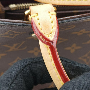 Pre-owned Louis Vuitton Montaigne BB brown Monogram Canvas M41055 handbag | stylenewstar