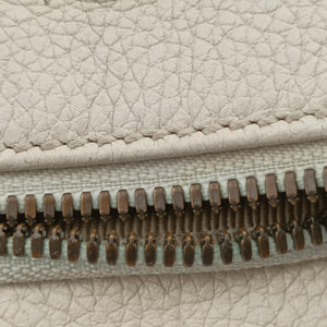Pre-owned Gucci Print White Leather 527792 bum bag/waist bag | stylenewstar