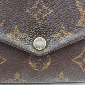Pre-owned Louis Vuitton Pochette Felicie Brown Monogram Canvas M61276 shoulderbag | stylenewstar