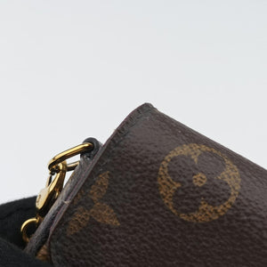 Pre-owned Louis Vuitton Pochette Felicie Brown Monogram Canvas M61276 shoulderbag | stylenewstar