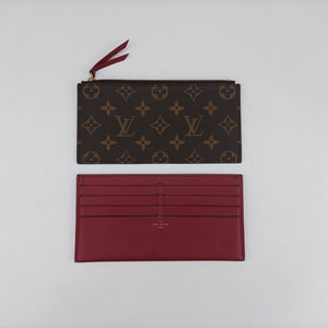Pre-owned Louis Vuitton Pochette Felicie Brown Monogram Canvas M61276 shoulderbag | stylenewstar