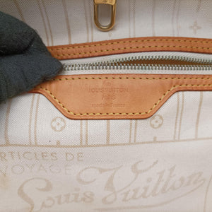 Pre-owned Louis Vuitton NEVERFULL GM Azur Damier Canvas N51108 handbag | stylenewstar