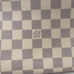 Pre-owned Louis Vuitton NEVERFULL GM Azur Damier Canvas N51108 handbag | stylenewstar