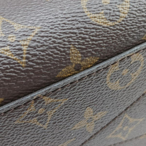 Pre-owned Louis Vuitton Montaigne BB Brown Monogram Canvas M41055 handbag | stylenewstar