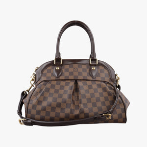 Pre-owned Louis Vuitton TREVI PM EBENE Damier Canvas N51997 shoulderbag | stylenewstar