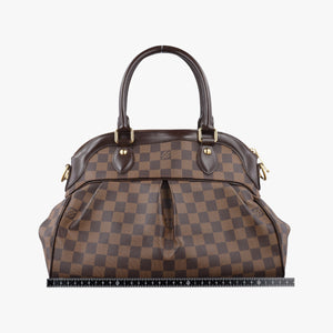 Pre-owned Louis Vuitton TREVI PM EBENE Damier Canvas N51997 shoulderbag | stylenewstar