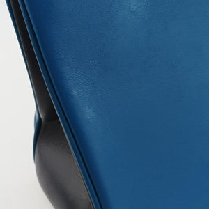 Secondhand Christian Dior Diorissimo Blue Patent x Leather shoulderbag | stylenewstar
