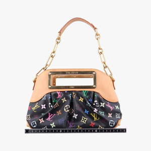 Pre-owned Louis Vuitton JUDY PM Noir Monogram Multicolor M40258 shoulderbag | stylenewstar