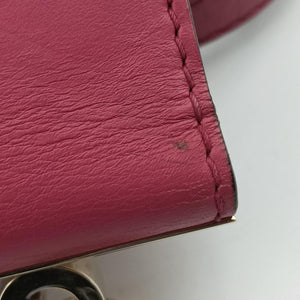 Pre-owned Gucci Interlocking 1973 Flap Pink Leather 277522 shoulderbag | stylenewstar