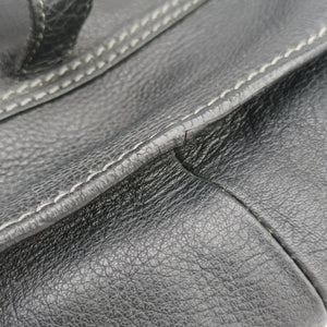 Pre-owned Chloe Mercy Black Leather shoulderbag | stylenewstar