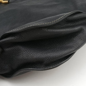 Pre-owned Chloe Mercy Black Leather shoulderbag | stylenewstar