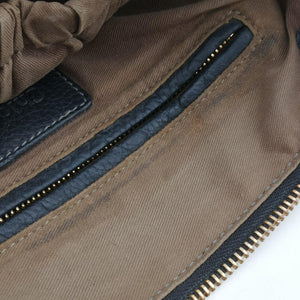 Pre-owned Chloe Mercy Black Leather shoulderbag | stylenewstar