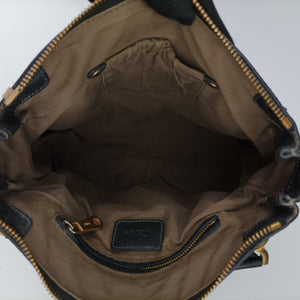 Pre-owned Chloe Mercy Black Leather shoulderbag | stylenewstar