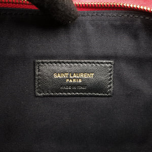 Pre-owned Yves Saint Laurent ANGIE Red Leather 568906 shoulderbag | stylenewstar