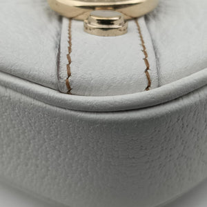 Vintage Gucci Abbey White Leather 130738 shoulderbag | stylenewstar