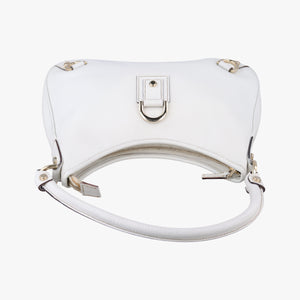 Vintage Gucci Abbey White Leather 130738 shoulderbag | stylenewstar