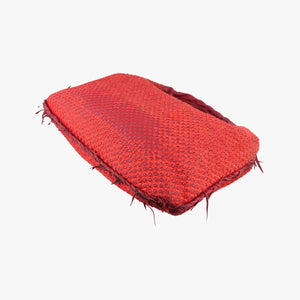Pre-owned Bottega Veneta Intrecciato Red lambskin handbag | stylenewstar