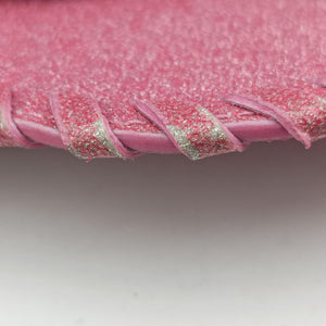 Pre-owned Balenciaga Le Cagole Pink Sparkling Fabric shoulderbag | stylenewstar