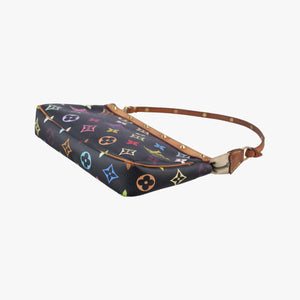 Vintage Louis Vuitton Pochette Accessoires Noir Monogram Multicolor M92648 handbag | stylenewstar