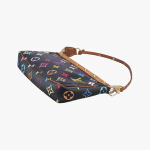 Vintage Louis Vuitton Pochette Accessoires Noir Monogram Multicolor M92648 handbag | stylenewstar