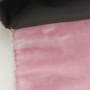 Secondhand Fendi BAGUETTE Pink velour 8BS017 shoulderbag | stylenewstar