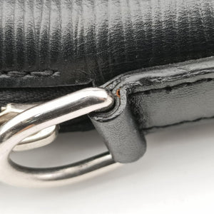 Pre-owned Louis Vuitton PorteDocument noir Epi M50163 handbag | stylenewstar
